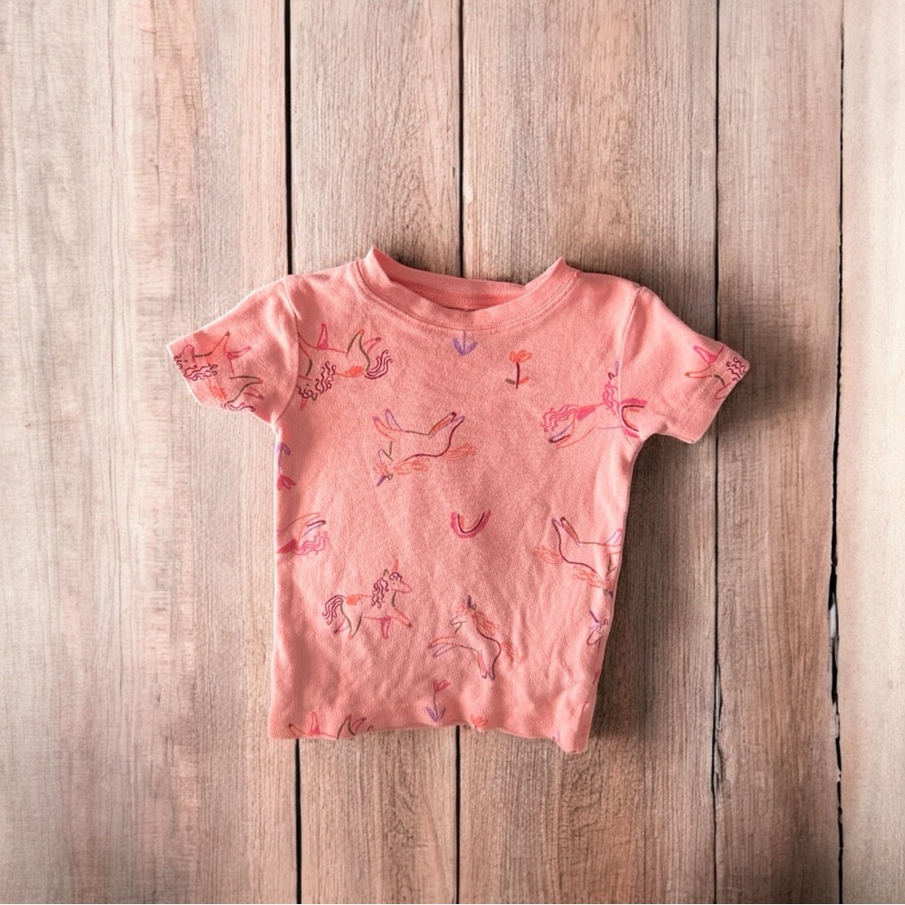 Kids Pink Unicorn Shirt